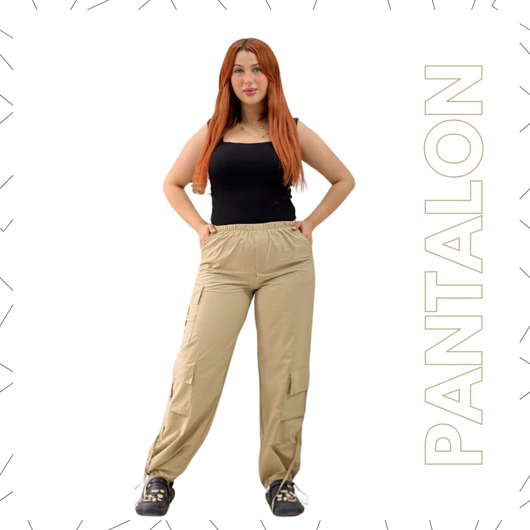 PANTALON PARACHUTE